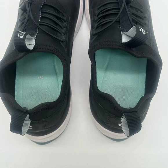 Women’s Clove nursing shoes sz 11 black/white w/ blue soles - Picture 4 of 7